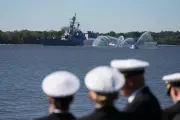 US Navy Warship Spotted Off New Jersey Coast in Bizarre Maritime Incident