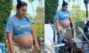 Vanessa Hudgens Flaunts Growing Baby Bump in Stylish Crop Top During Beverly Hills Outing