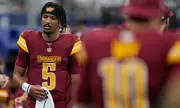 Washington Commanders Hold Breath as Rookie Star Jayden Daniels Suffers Training Injury
