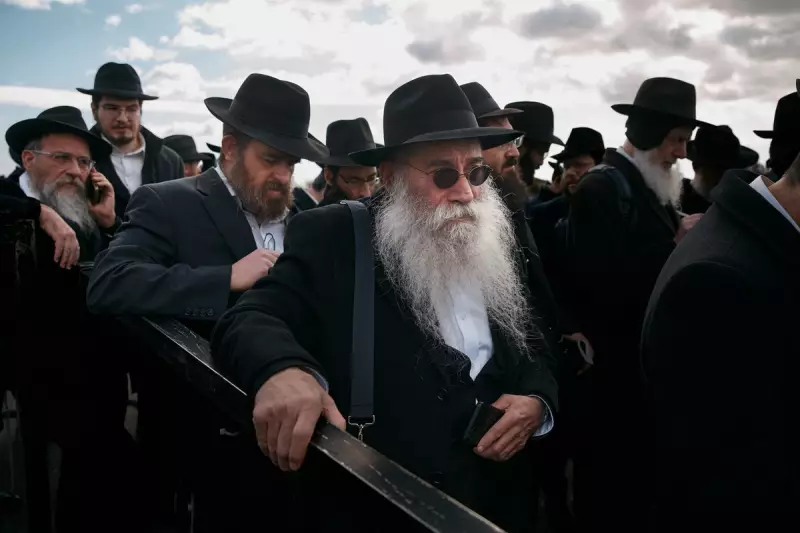 12 Hasidic Rabbis Gather at Rebbe's Resting Place in New York