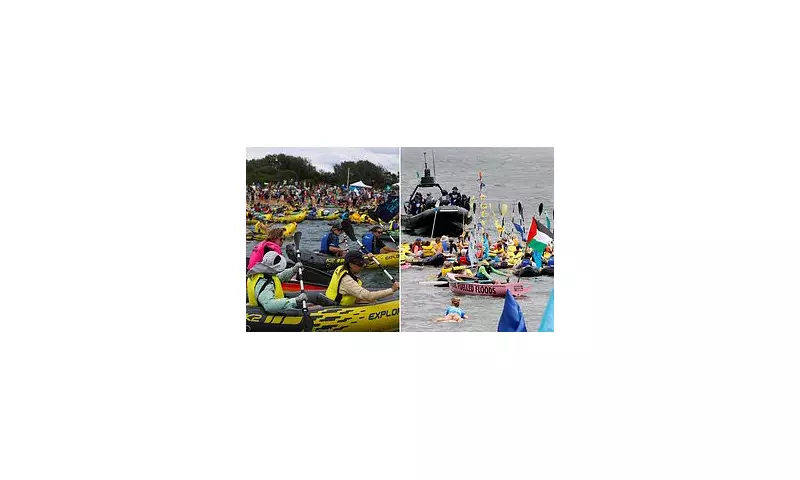 7,000 Activists Block Newcastle Coal Port in Climate Protest Flotilla