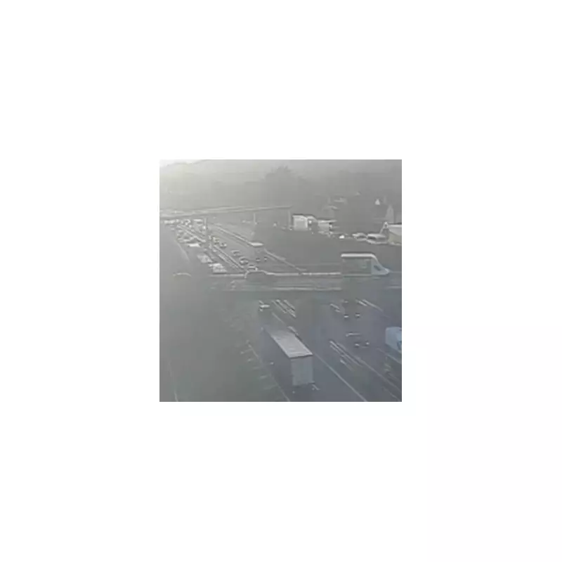 A1(M) Chaos: Car Fire Closes Motorway, 30-Min Delays Near Doncaster