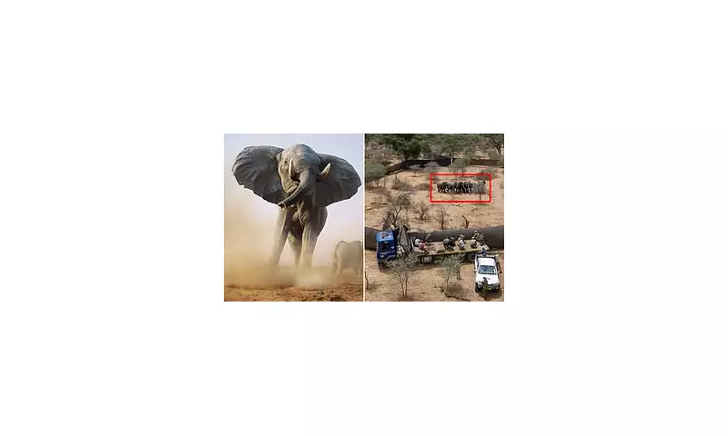 African Elephants Brutally Slaughtered in Shocking Animal Rights Protest Stunt