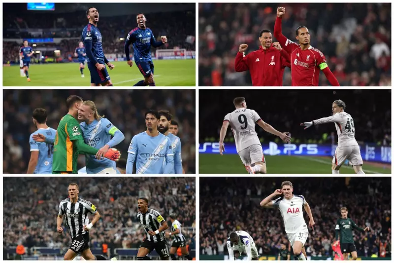 All Six English Clubs Eye Champions League Knockout Spots