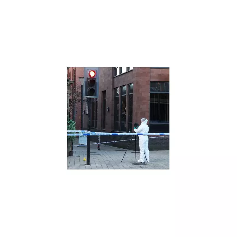 Altrincham Police Seal Off Streets After Serious Incident Leaves Two Injured