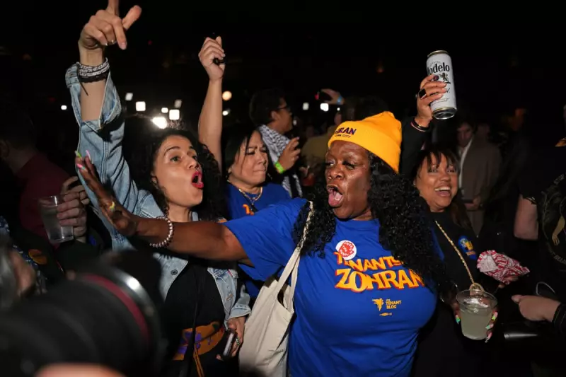 America Decides: A Visual Journey Through the 2025 Election Night Drama