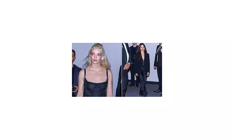 Anya Taylor-Joy & Jenna Ortega's Chic Black Looks at Marrakech Film Fest