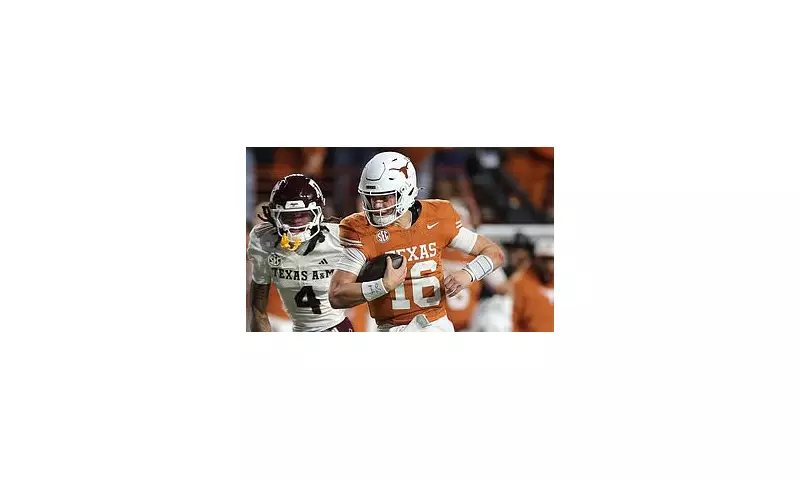 Arch Manning Stars as Texas Stuns No. 3 Texas A&M 27-17