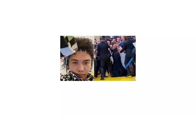 Ariana Grande Terrified as 'Pyjama Man' Fan Ambushes Wicked Premiere