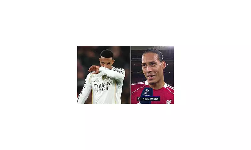 Awkward Clash: Van Dijk and Alexander-Arnold's Brutal Honesty Leaves Walcott Stunned in Live Interview