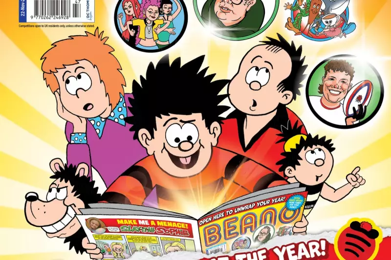 Beano's 2025 Review: Alan Carr, Taylor Swift & Trump in Space