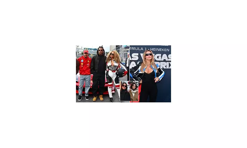 Beyonce & Jay-Z Steal F1 Show in Vegas as Hamilton Gives Hot Lap