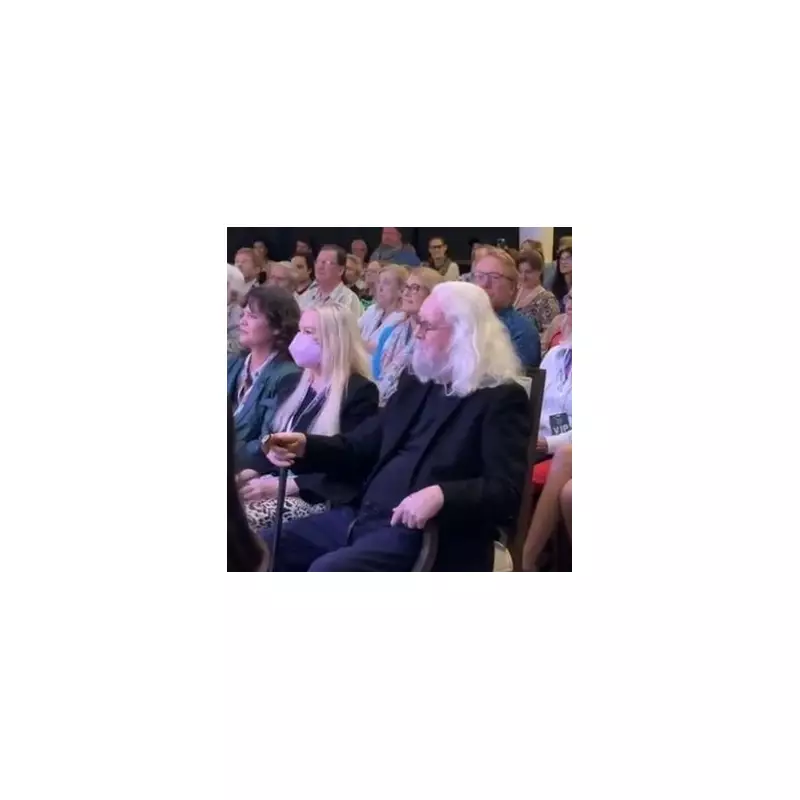 Billy Connolly's Rare Public Appearance at Film Festival