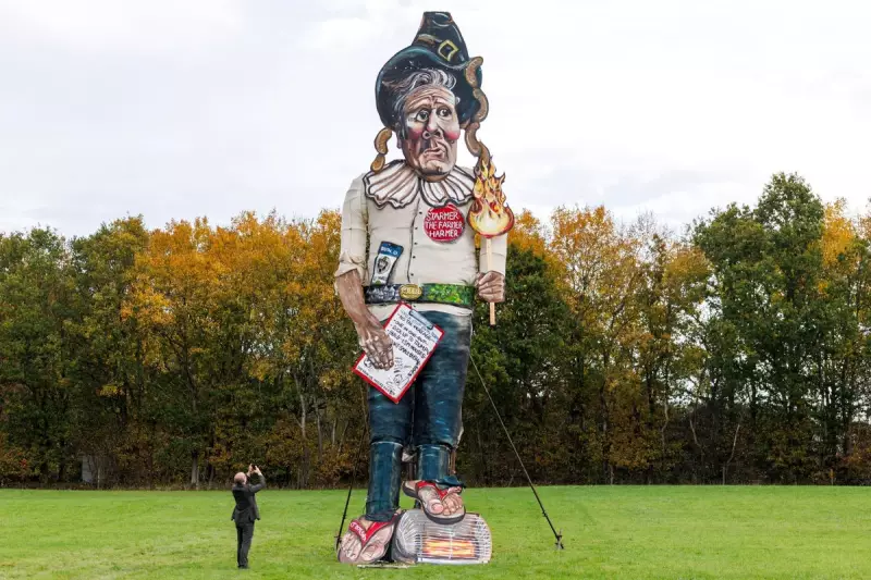 Bonfire Night Fury: Keir Starmer Effigy Burned in Kent Village Sparks Political Outrage