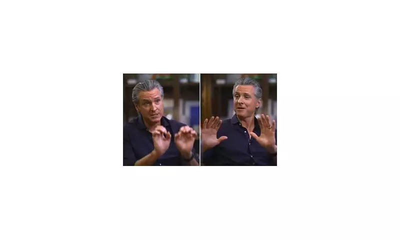 California Governor Gavin Newsom's Awkward Hand Gestures Spark Social Media Frenzy During Climate Speech