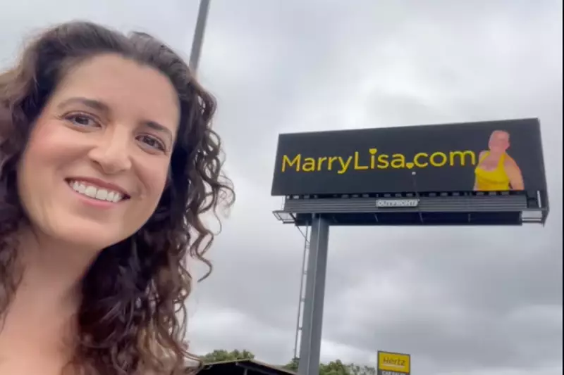 California Man's Billboard Proposal Goes Viral: 'Marry Me Lisa Catalano'