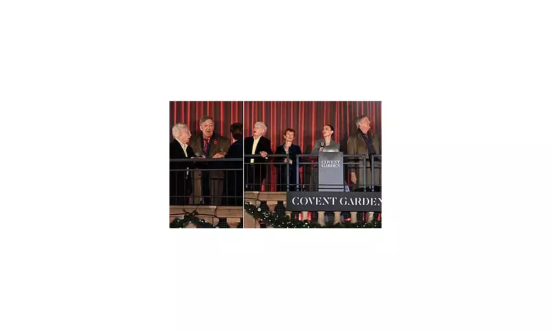 Celebrity Traitors Stars Reunite for Covent Garden Christmas Lights Switch-On