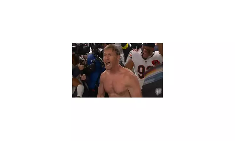 Chicago Bears Coach Ben Johnson's Shirtless Celebration Stuns NFL Fans