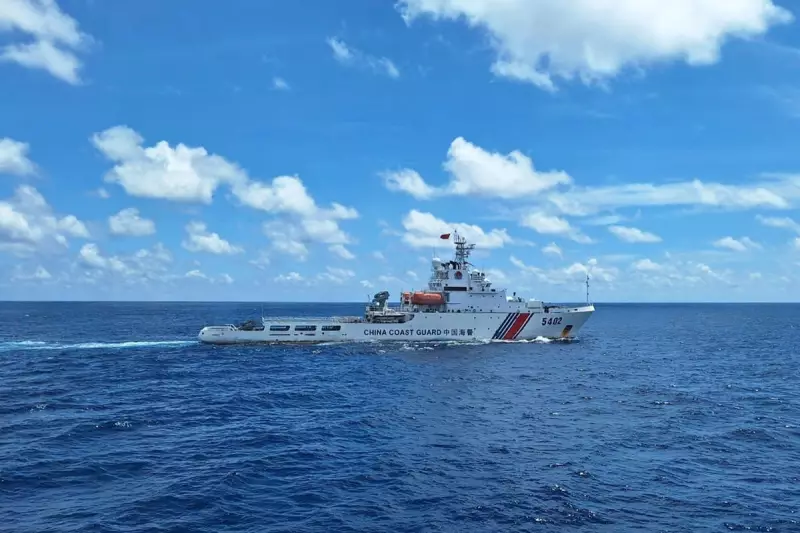 Chinese Vessel Jams Philippine Supply Ship in South China Sea Standoff