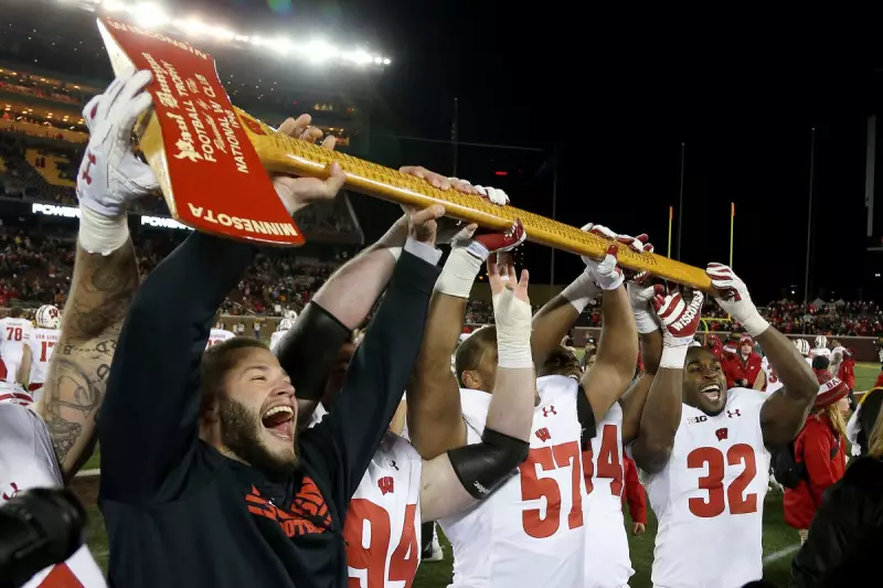 College Football's Quirky Rivalry Trophies: Axes, Pigs & Cannons