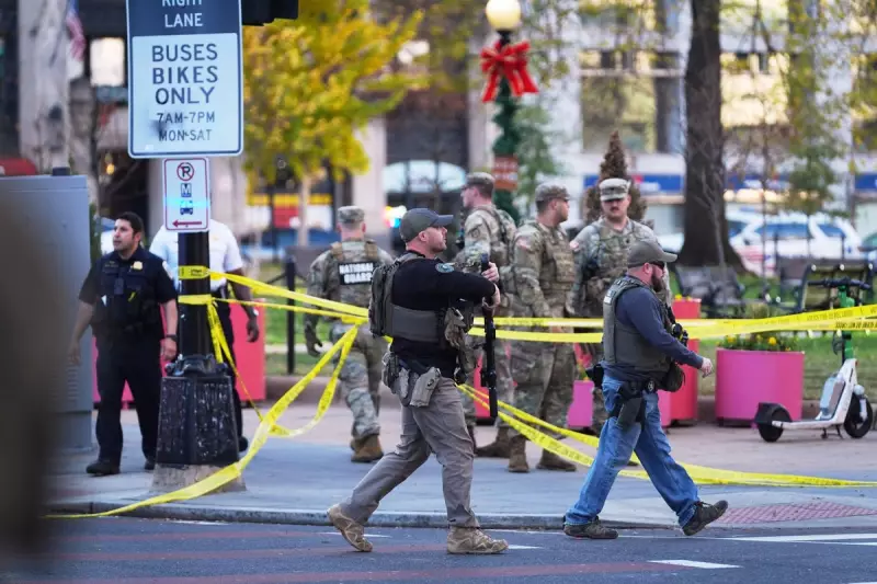 DC Shooting: National Guard Soldier Killed, Video Captures Gunfight