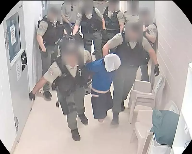 Disturbing Footage Reveals Disabled Prisoner Held Down with Spit Hood in Northern Territory Custody