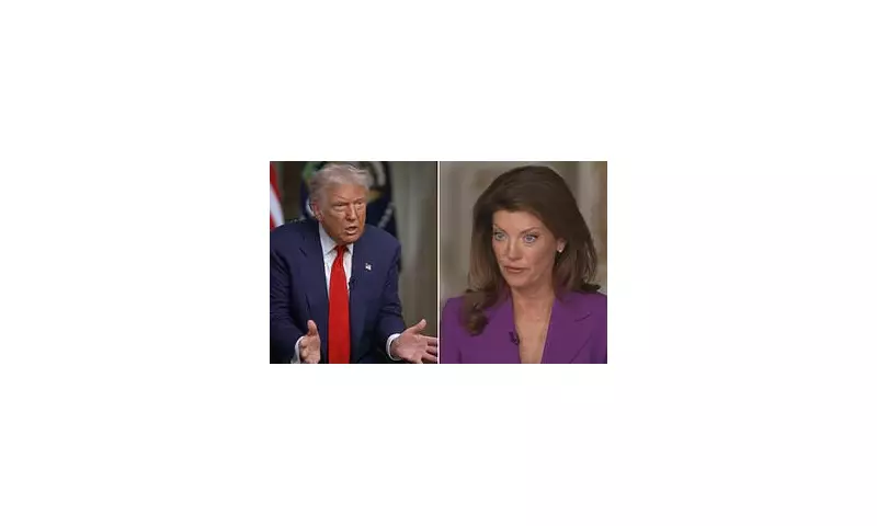 Donald Trump's Explosive Return to 60 Minutes: Fiery Exchange with Norah O'Donnell in Washington DC