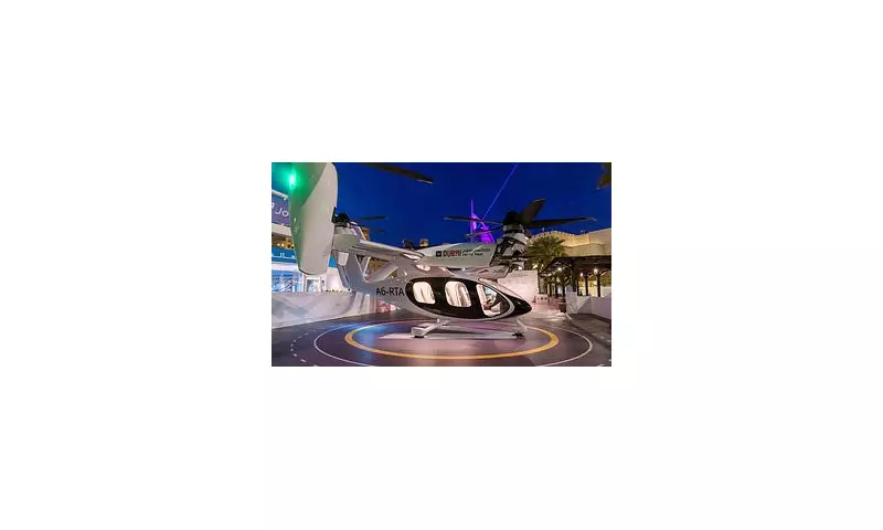 Dubai to Launch World's First Flying Taxi Service in 2026