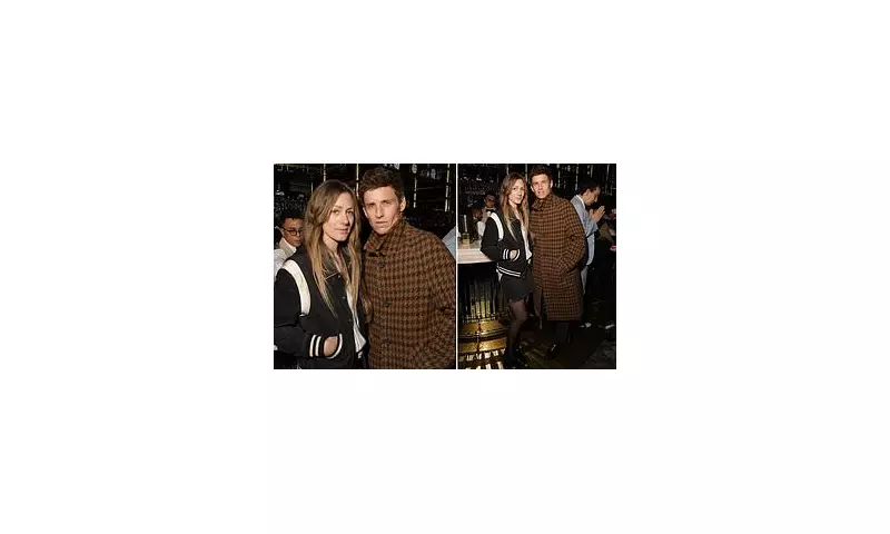 Eddie Redmayne's Rare Date Night at London's Broadwick Soho Party