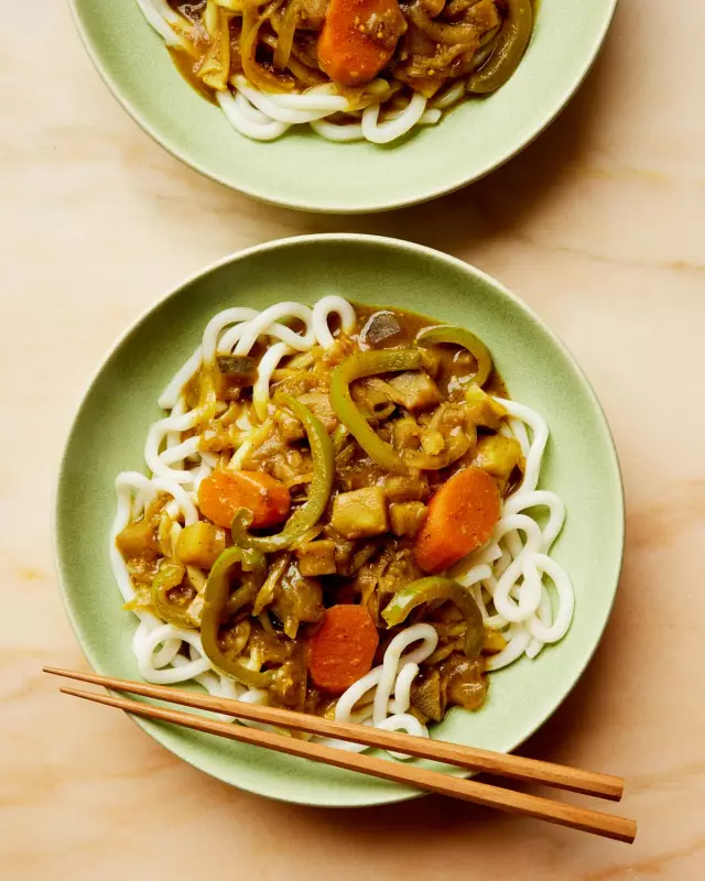 Emiko Davies' Vegetable Udon Curry Recipe Ready in Under an Hour
