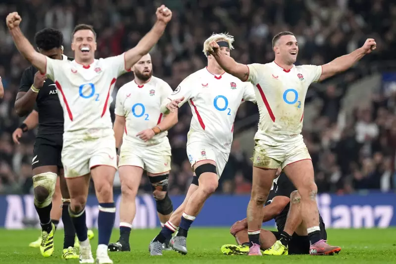 England Triumph 33-19 Over All Blacks, First Win in Six Years