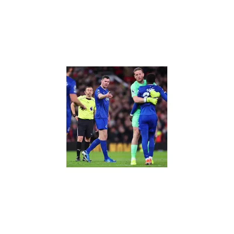 Everton's Idrissa Gueye sees red for slapping teammate Michael Keane