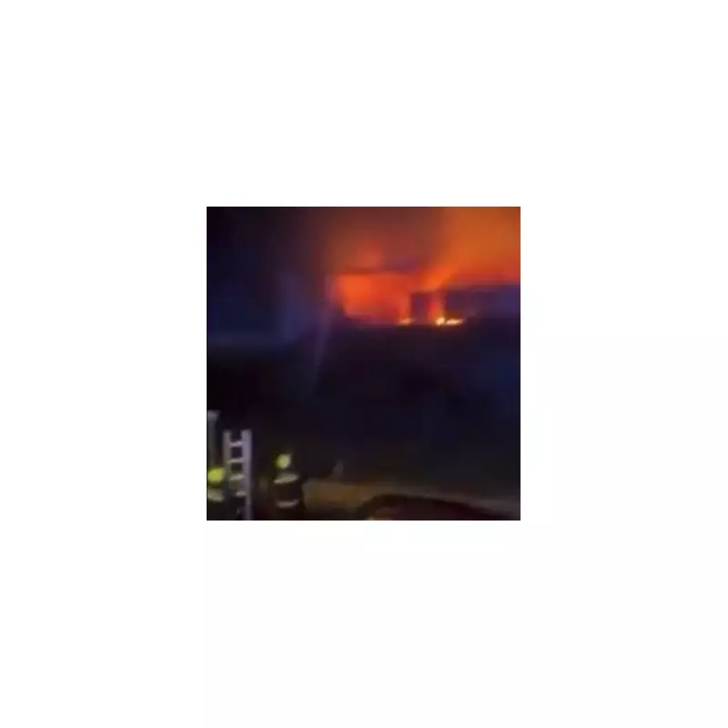 Exeter City FC Stadium Fire: Late-Night Blaze Rips Through Stands