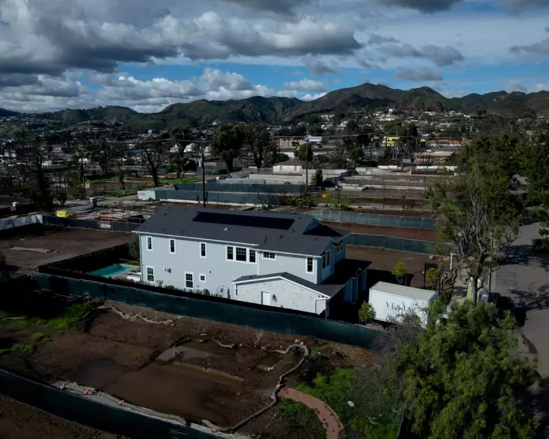 First Rebuilt Home in Pacific Palisades After LA Wildfires Offers Hope