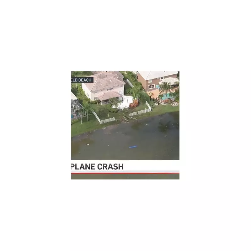 Florida plane crash: Hurricane aid jet bound for Jamaica crashes into lake