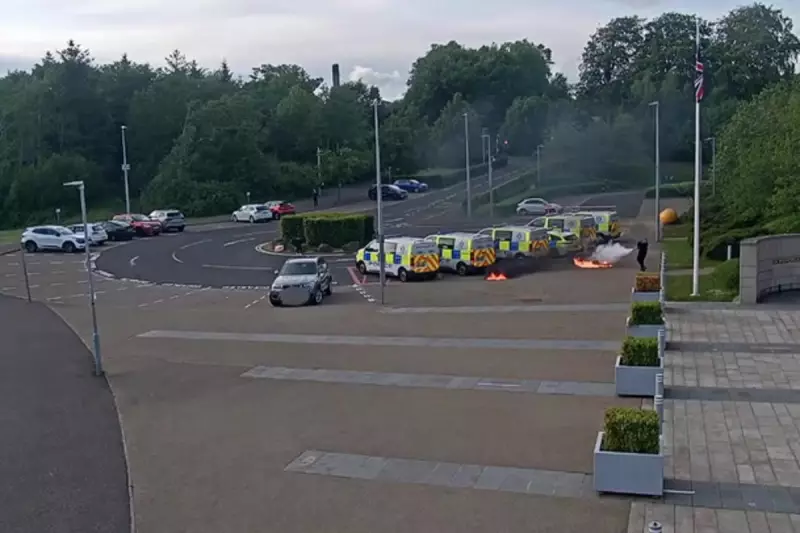 Former Soldier Throws Petrol Bombs at Police Station in Livingston