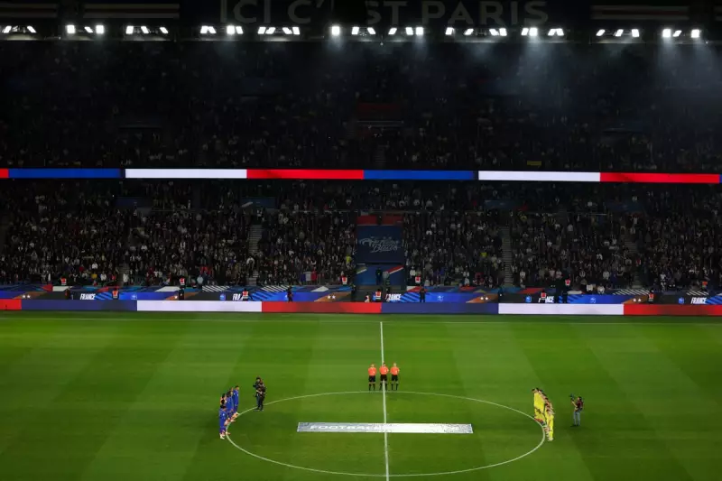 France-Ukraine Football Match Honours 2015 Paris Attacks Victims