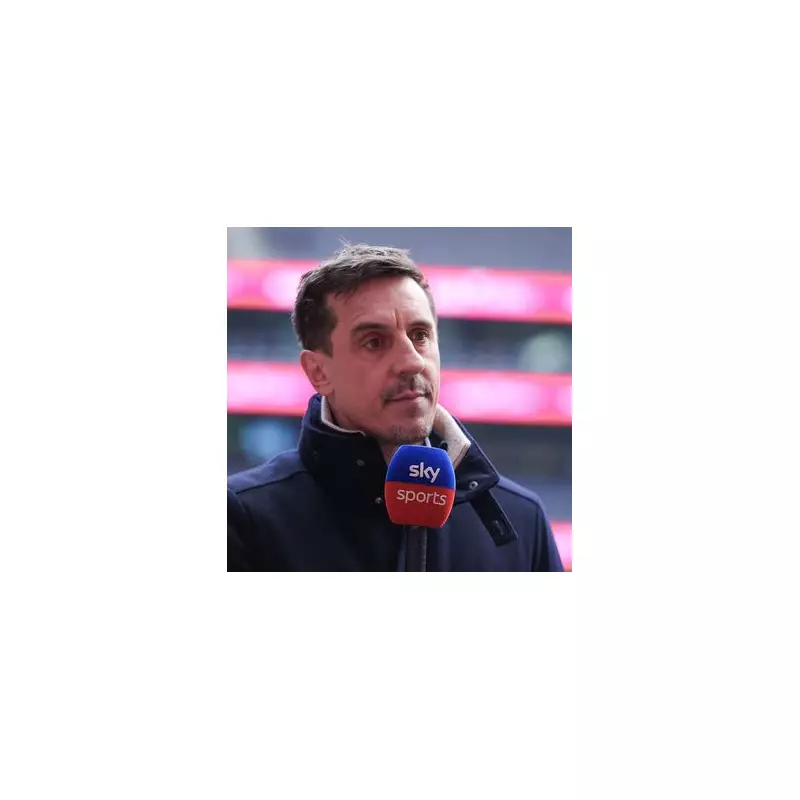 Gary Neville Slammed for 'Pep Guardiola Impersonation' on Sky Sports