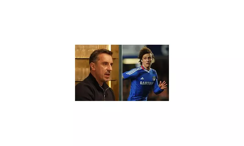 Gary Neville's PlayStation Joke Haunts Him After David Luiz DM