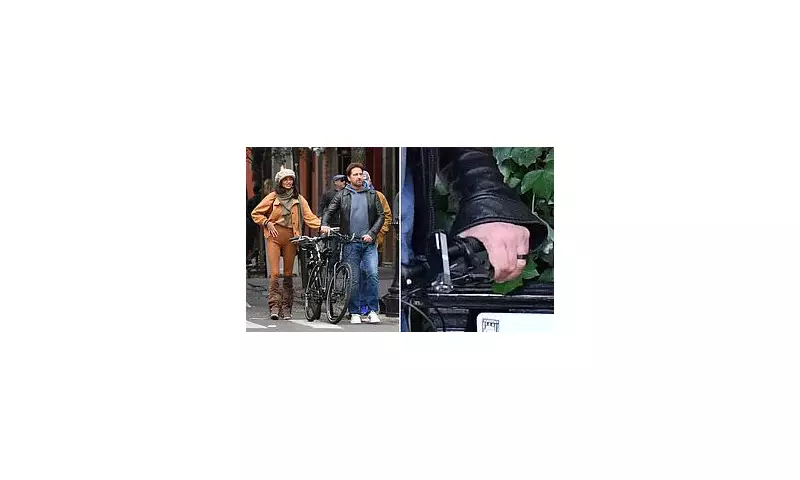 Gerard Butler and Morgan Brown Spark Marriage Rumours with Matching Rings During New York Bike Ride