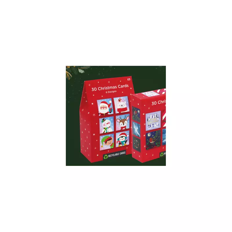 Get 30 Free Christmas Cards at TGJones This Weekend