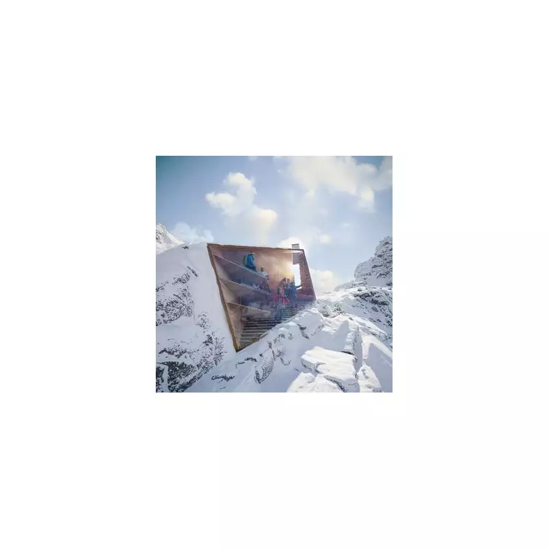 Glass Mountain Shelter for 2026 Winter Olympics Unveiled in Alps