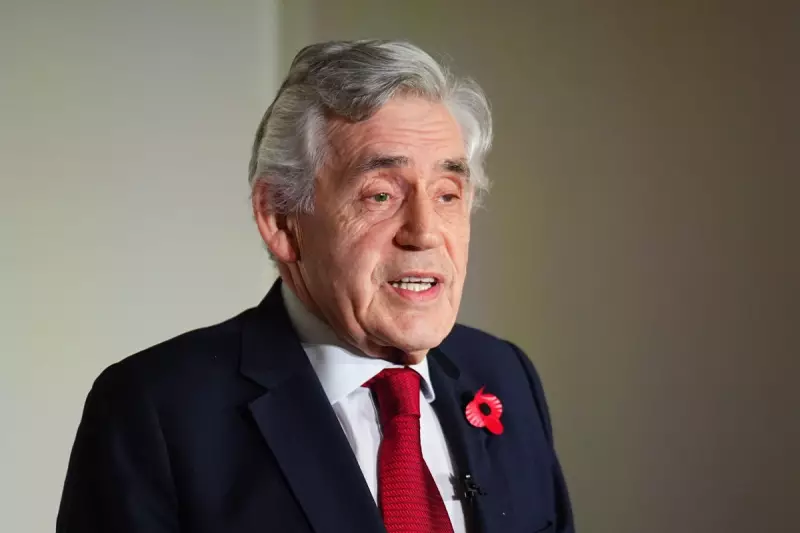 Gordon Brown Demands Radical Overhaul to Save UK from 'Constitutional Crisis'