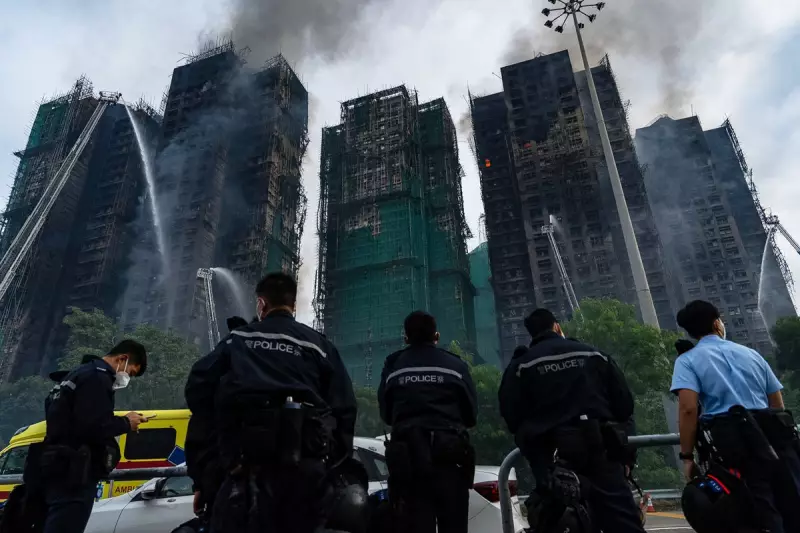 Hong Kong High-Rise Fire Kills 44, Hundreds Missing Amid Negligence Arrests
