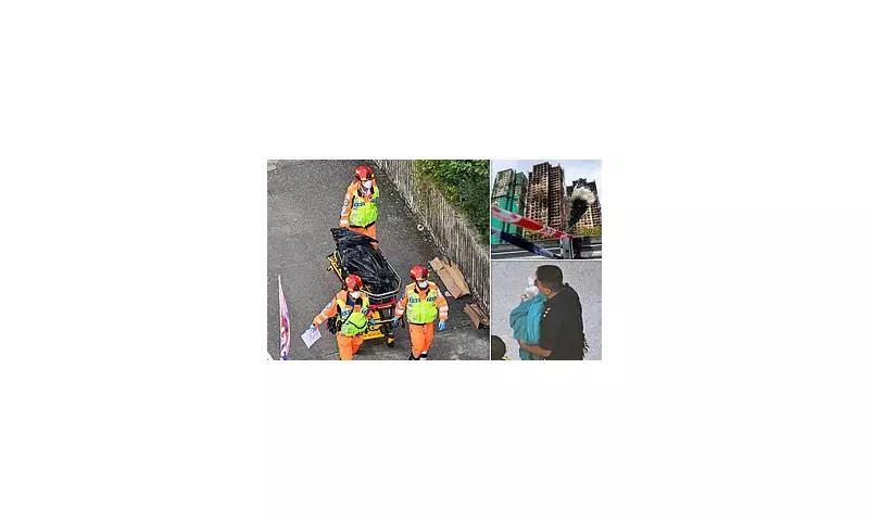 Hong Kong Skyscraper Fire Kills 128 as Rescue Teams Search Charred Towers