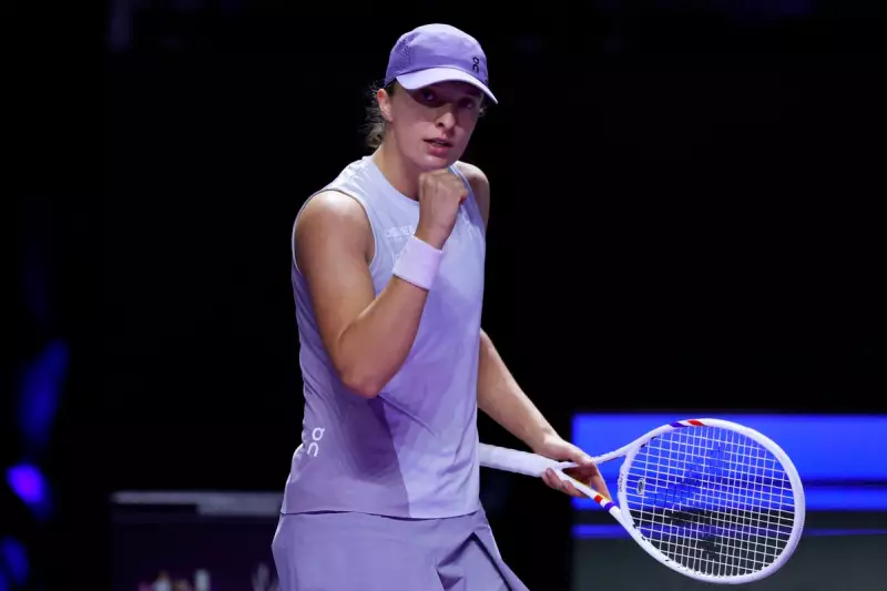 Iga Świątek Storms Into WTA Finals Semis With Dominant Victory Over Ons Jabeur