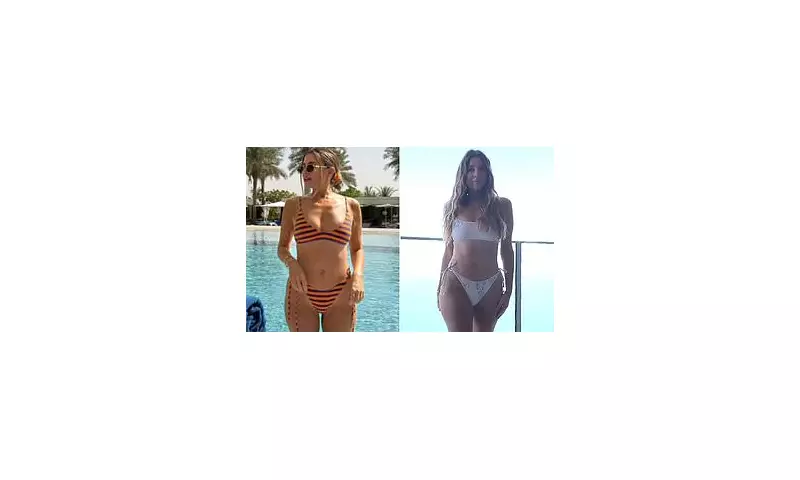Imogen Thomas Flaunts Breast Reduction Results in Dubai Bikini Showcase
