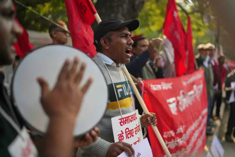 Indian Unions Stage National Strike Against New Labour Codes