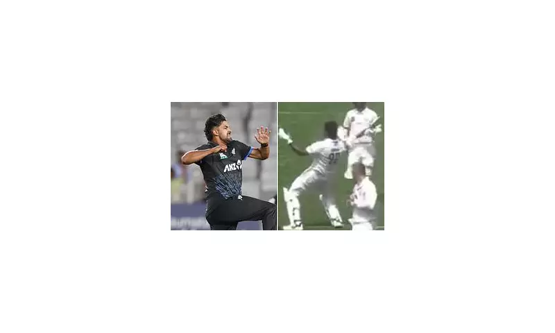 Ish Sodhi's WWE Celebration Steals Show After Maiden First-Class Century