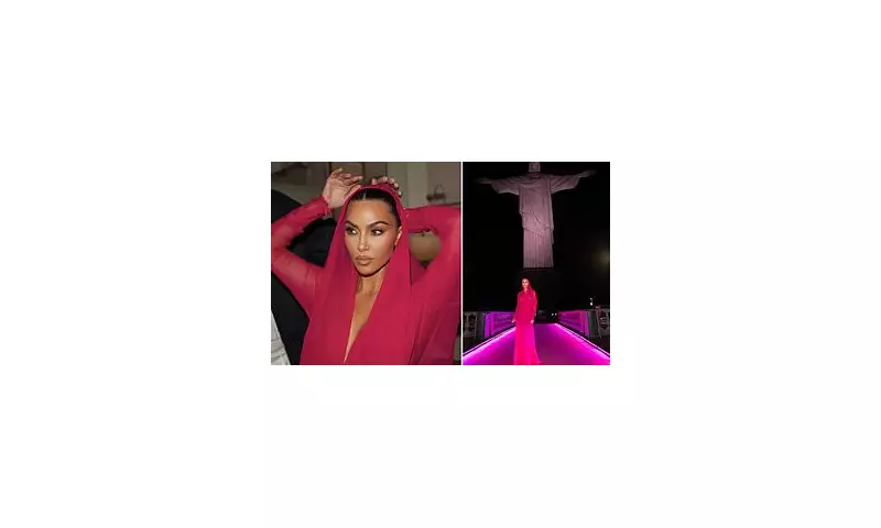 Kim Kardashian's Pink Christ Visit & Law Exam Results Revealed